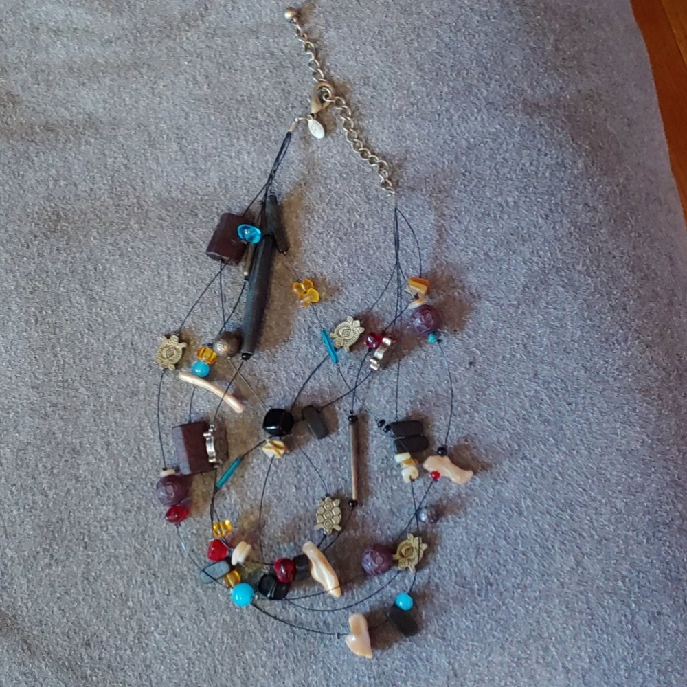Chico's multi-strand necklace